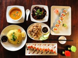 thaiyashi-mixed-menu-food